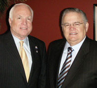 McCain rejects Hagee\'s Endorsement