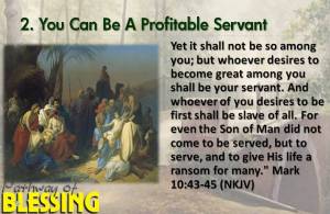 A Profitable Servant