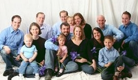 The Six Tompkins Kids and some of our grandkids