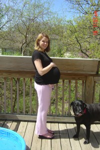 Gracelyn in Mommys Tummy