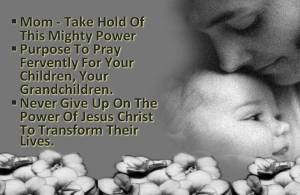 Moms need to pray