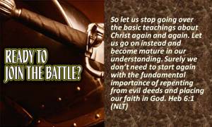 Ready to Join the Battle Ready to Join the Battle