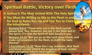Victory over the Flesh