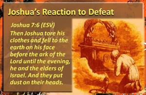 Joshua reacted to defeat of Ai