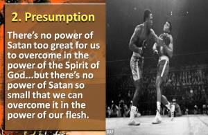 Presumption of victory Mohammed Ali