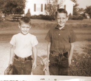 Jim and John to School