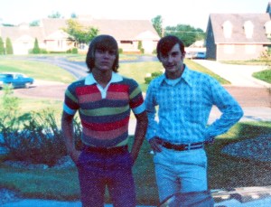 John and Jim off to college