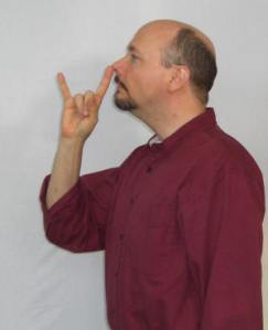 Sign Language for "Stuck Up"