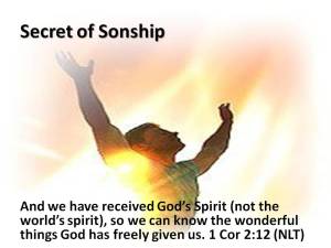 Secret of Sonship