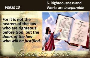 Righteousness and Works are inseparable