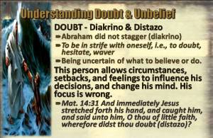 Doubt and Unbelief