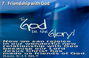 Friendship with God Rom 5_11