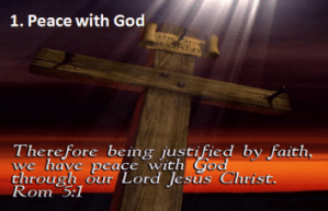 We Have Peace With God Rom 5_1