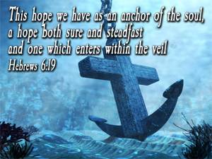 Heb 6_19 Anchor of our soul -Hope