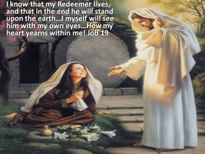 Mary renewed Hope in her risen Savior