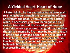 Yielded Heart is Heart of Hope