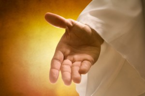 DO you Hold the right hand of Jesus