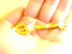 Jesus holds the Key of David