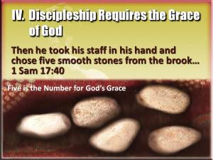 Discipleship Requires Grace of God