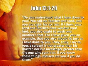 John 13 - Do you understand what I have done to you