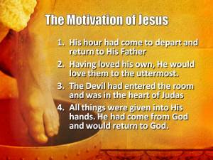 The Motivation of Jesus