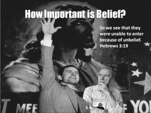 Charles Templeton How important is belief