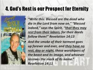 Gods rest is prospect for eternity