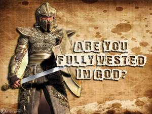Faith allows you to be fully vested in God
