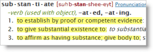 substantiate_from_dictionary_com