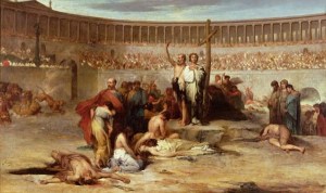 nero murdered christian martyrs