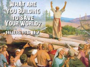 Noah what are you building to save your world