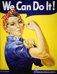 WE CAN DO IT WOMAN POWER